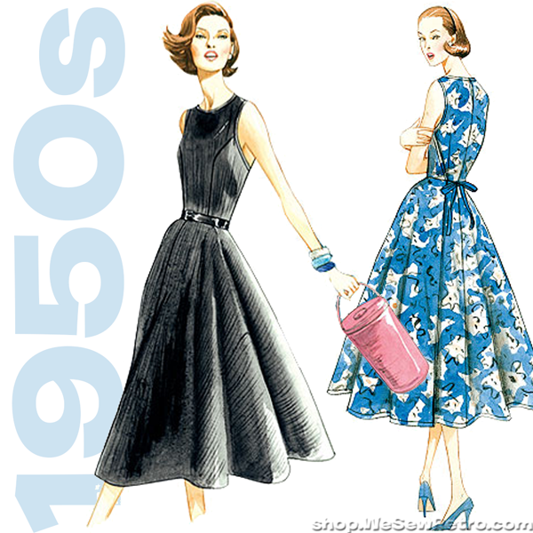 V8788 1950s Vintage Vogue Sewing ...